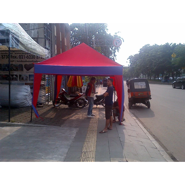 Promotional Cafe Tent Size 6x6 Meter Branding