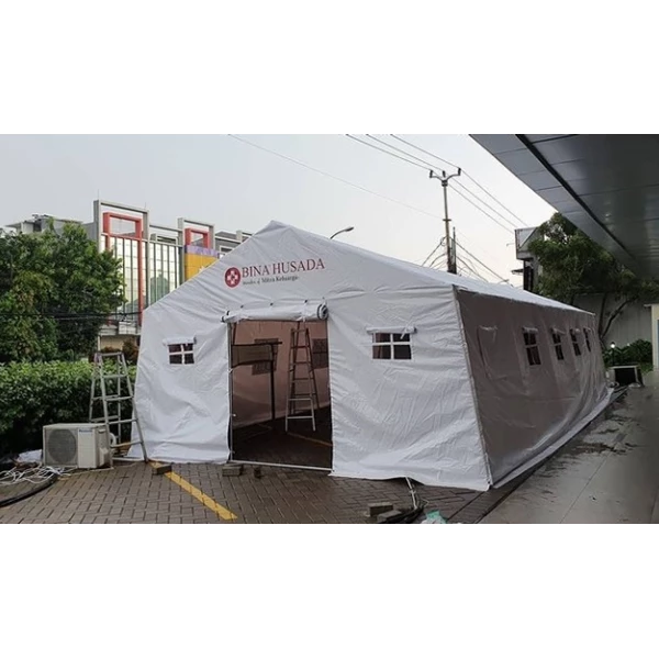 Tenda Pleton pengungsian  Standar ABRI