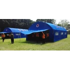 Tenda Pleton Barak Pengungsi Oval Kapasitas 50 Orang 3