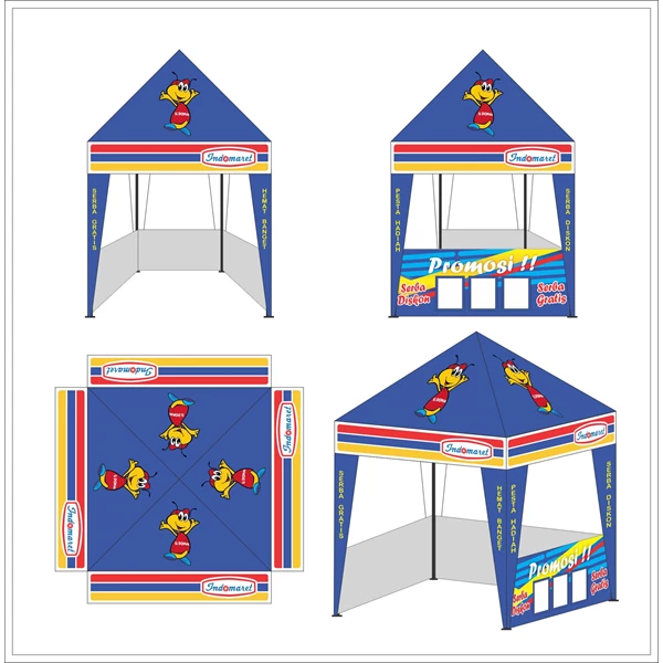 Production of Folding Tents of various sizes