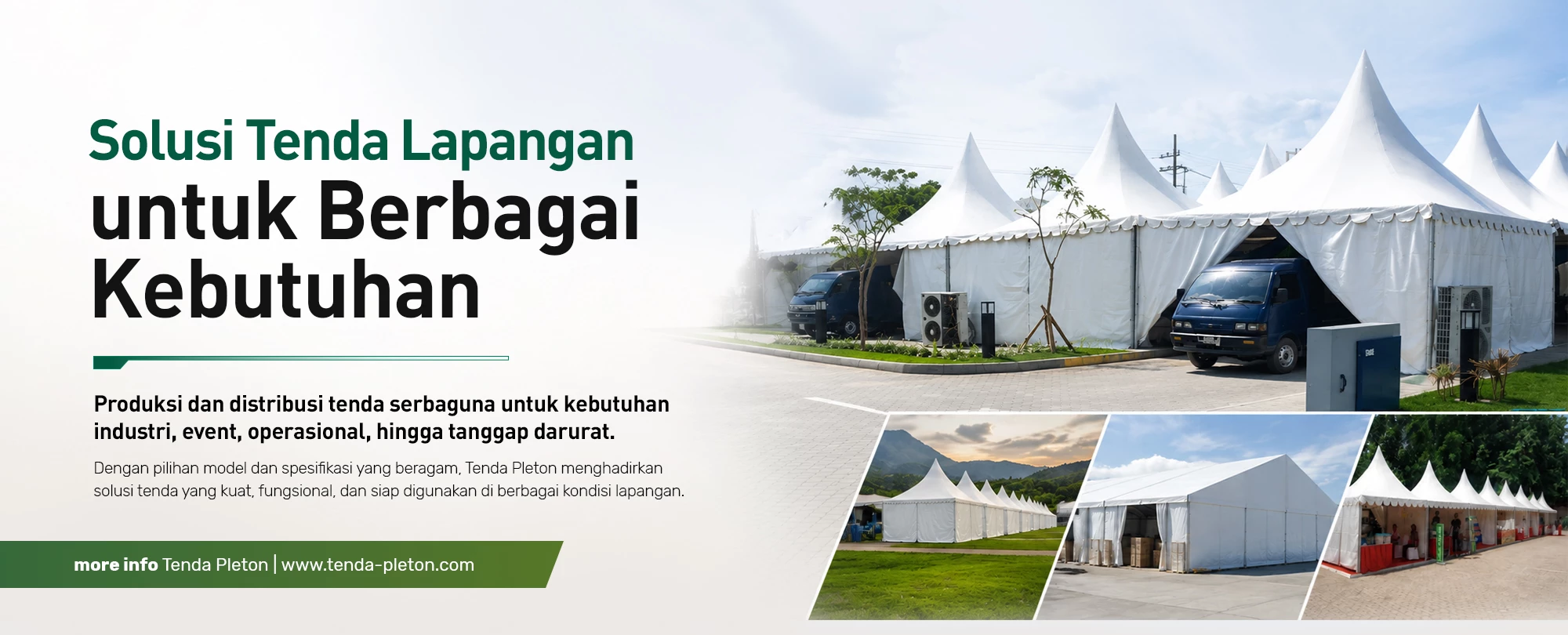 Solusi Tenda Lapangan untuk Berbagai Kebutuhan