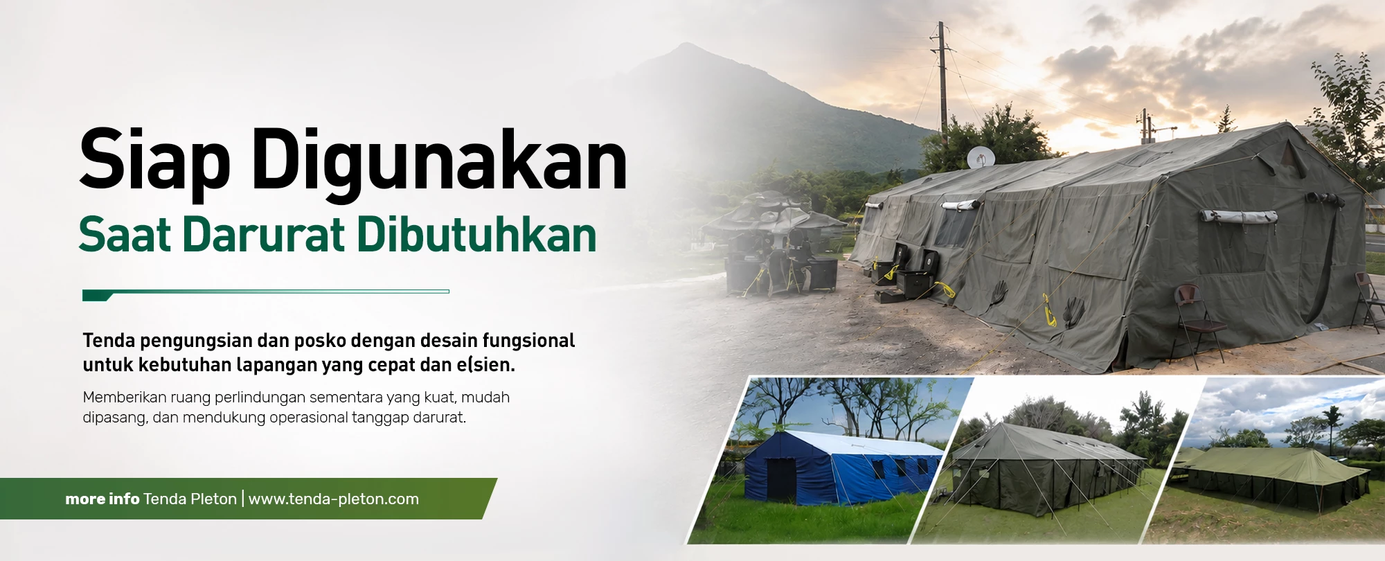 Siap Digunakan Saat Darurat Dibutuhkan